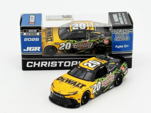 CHRISTOPHER BELL 2026 DEWALT/ INTERSTATE BATTERIES 1/64 ARC DIECAST