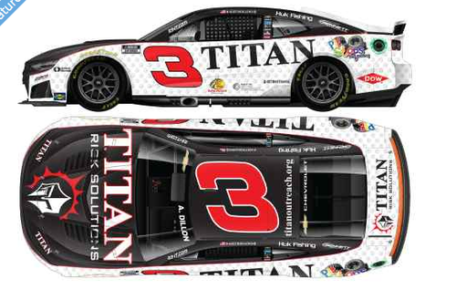 AUSTIN DILLON 2026 TITAN RISK SOLUTIONS  1/24 ARC DIECAST (ADVANCED ORDER)