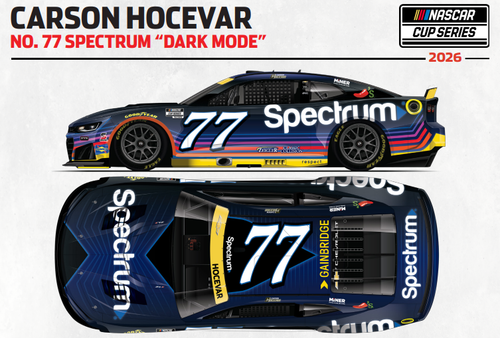 CARSON HOCEVAR 2026 SPECTRUM DARK MODE 1/64 ARC DIECAST (ADVANCED ORDER)
