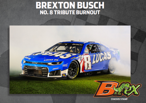 AUTOGRAPHED BREXTON BUSCH 2026 LUCAS OIL TRIBUTE BURNOUT 1/24 ARC DIECAST  (ADVANCED ORDER)