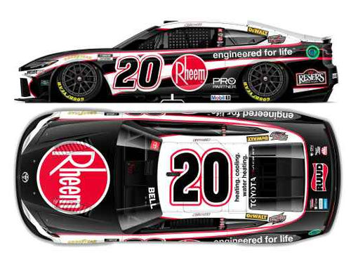 CHRISTOPHER BELL 2026 RHEEM 1/24 ELITE DIECAST (ADVANCED ORDER)