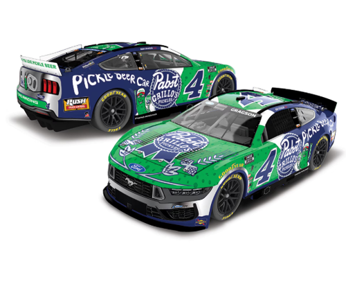 NOAH GRAGSON 2026 GRILLO'S PICKLES/ PABST BLUE RIBBON *COLOR CHROME* 1/24 ARC DIECAST (ADVANCED ORDER)