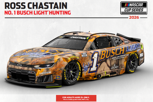 ROSS CHASTAIN 2026 BUSCH LIGHT HUNTING 1/64 ARC DIECAST (ADVANCED ORDER)