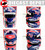 WILLIAM BYRON 2023 LIBERTY UNIVERSITY 1/2 SCALE MINI REPLICA HELMET.