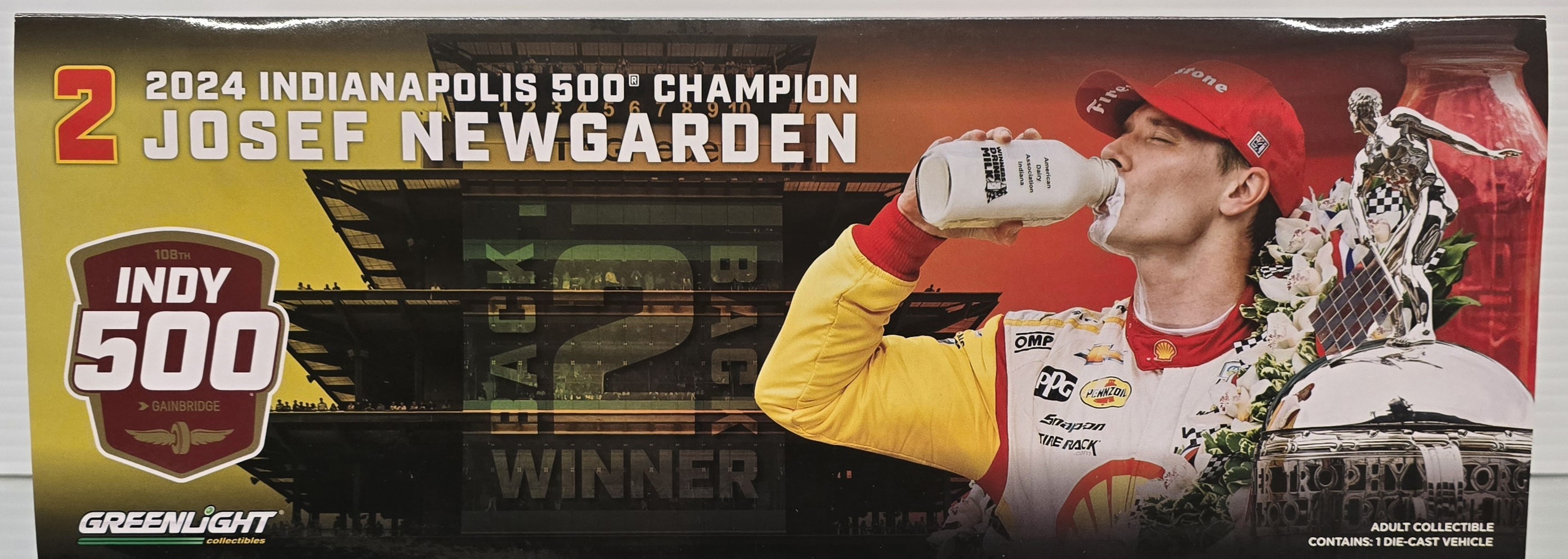 JOSEF NEWGARDEN 2024 TEAM PENSKE #2 SHELL OIL INDIANAPOLIS