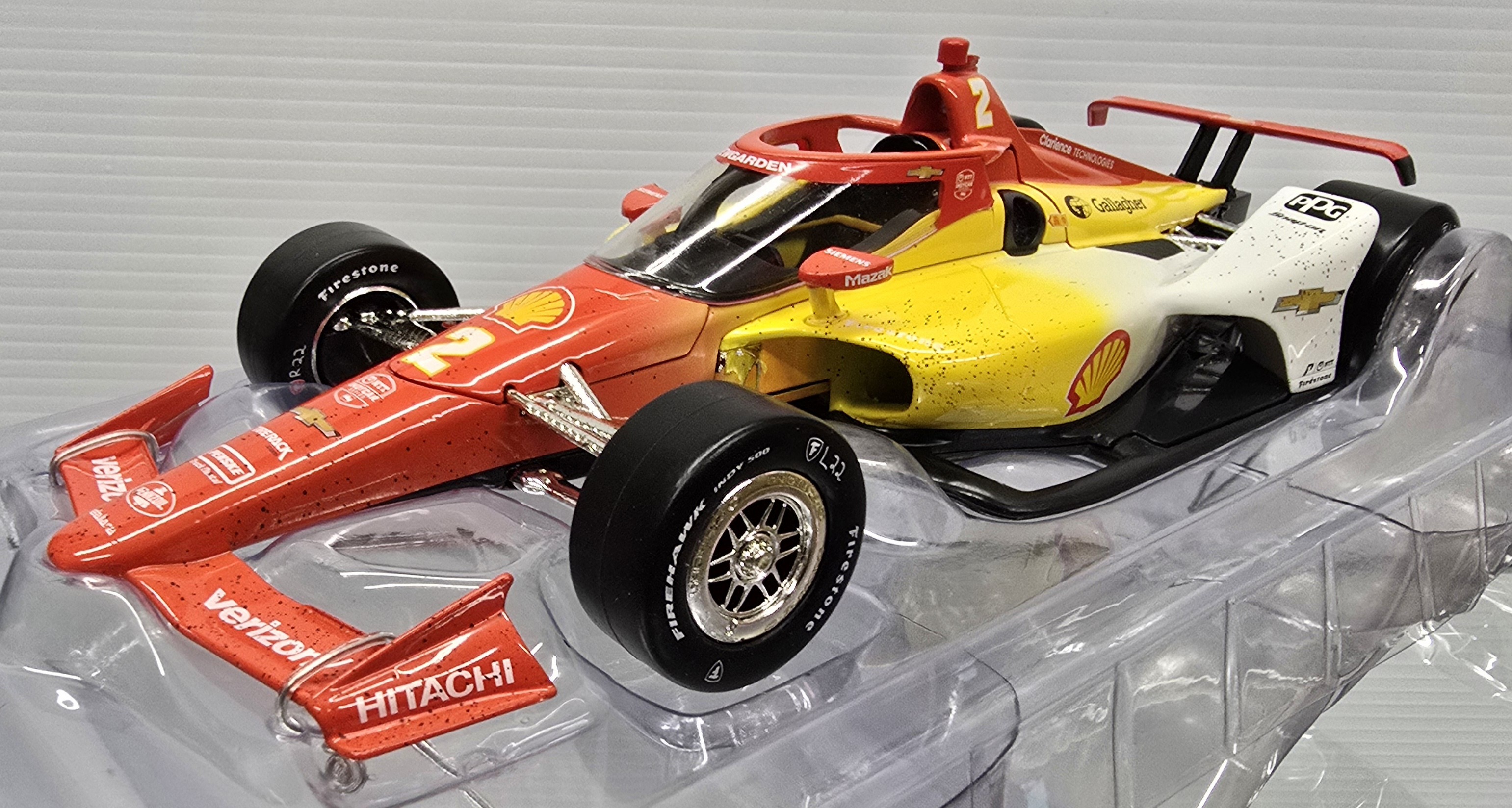 JOSEF NEWGARDEN 2024 TEAM PENSKE #2 SHELL OIL INDIANAPOLIS 500