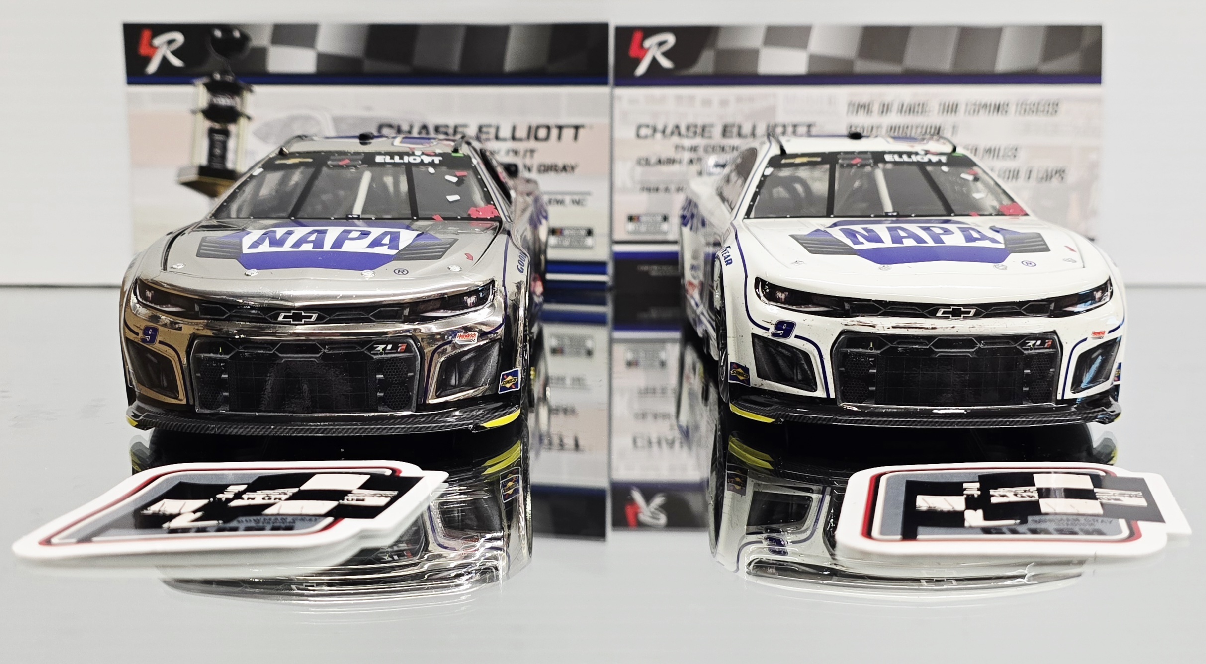 CHASE ELLIOTT 2025 CLASH WIN BOWMAN GRAY RACED VERSION 2-CAR COMBO