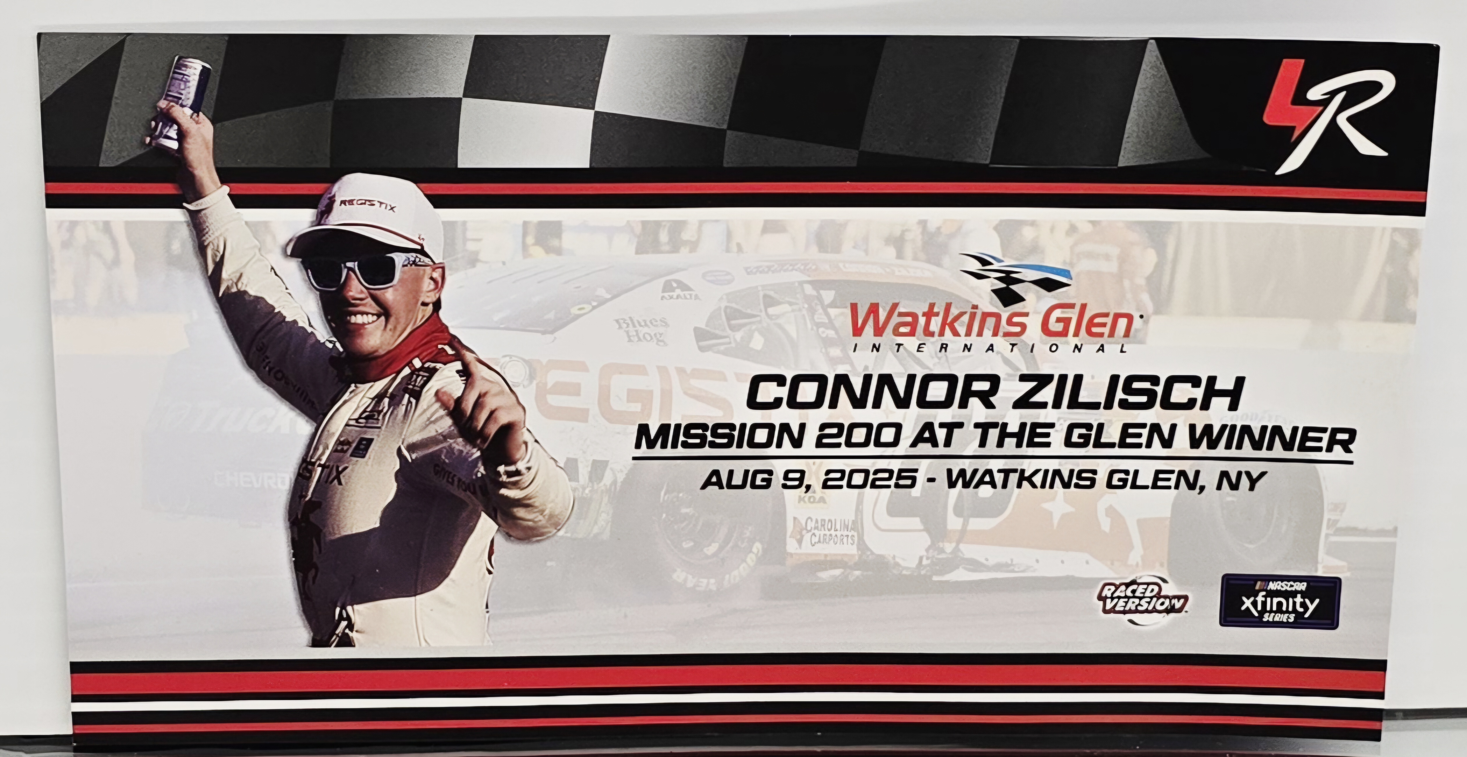CONNOR ZILISCH 2025 WATKINS GLEN WIN REGISTIX RACED VERSION 1/24