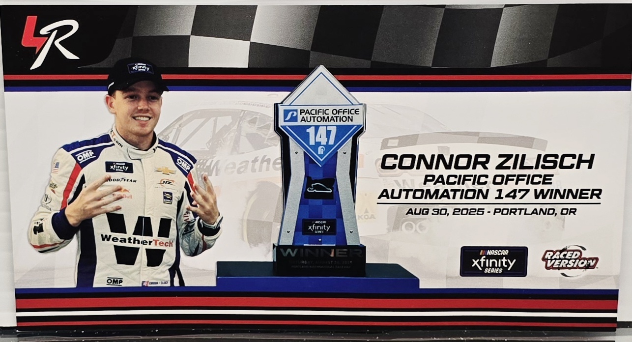 CONNOR ZILISCH 2025 PORTLAND WIN RACED VERSION WEATHERTECH *COLOR