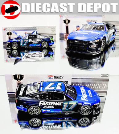 CHRIS BUSCHER 2022 BRISTOL WIN FASTENAL RACED VERSION #17 NEXT GEN