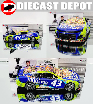 ERIK JONES 2022 DARLINGTON WIN RACED VERSION #43 FOCUS