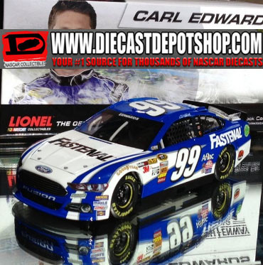 CARL EDWARDS 2013 FASTENAL 1/24 ACTION
