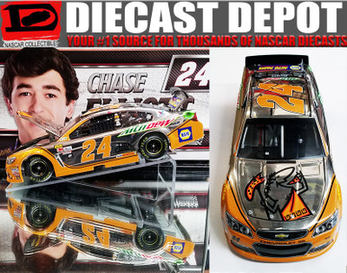 CHASE ELLIOTT 2017 LITTLE CAESARS/ MOUNTAIN DEW COLOR CHROME 1/24