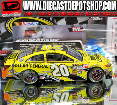 MATT KENSETH 2013 LAS VEGAS WIN RACED VERSION DOLLAR GENERAL