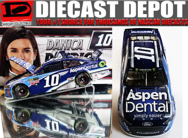 DANICA PATRICK Aspen Dental NASCAR ミニカー DANICA PATRICK 2017 ASPEN DENTAL 1/24 ACTION