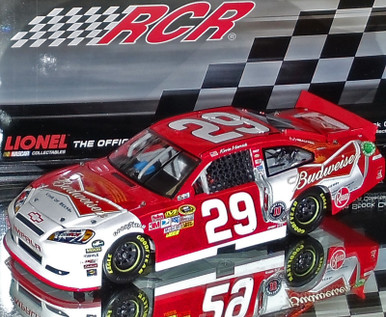 KEVIN HARVICK 2011 BUDWEISER CAN CAR 1/24 ACTION