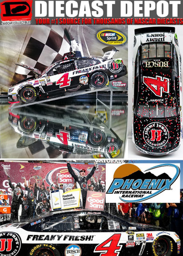 KEVIN HARVICK 2016 PHOENIX WIN RACED VERSION JIMMY JOHNS 1/24