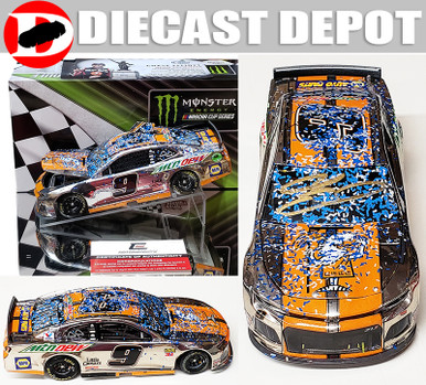 AUTOGRAPHED CHASE ELLIOTT 2019 TALLADEGA WIN RACED VERSION LITTLE