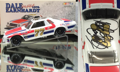 AUTOGRAPHED DALE EARNHARDT SR 1976 HY-GAIN MALIBU (ORIGINAL) 1/24