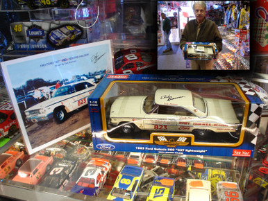 AUTOGRAPHED DICK BRANNAN 1963 FORD GALAXY 500 