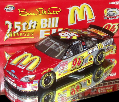 BILL ELLIOTT 2000 MCDONALDS 25TH ANNIVERSARY 1/24 ACTION