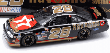 NASCAR ナスカー　TEXACO Havoline 1/24 ミニカー Davey Allison #28 Havoline Texaco- Die Cast Bank- NASCAR