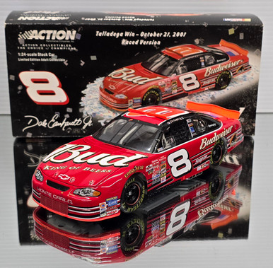 DALE EARNHARDT JR 2001 1ST TALLADEGA WIN NO BULL RACED 9/11