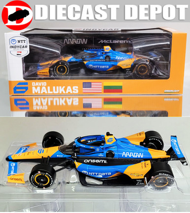 DAVID MALUKAS 2024 ARROW MCLAREN #6 NTT INDYCAR SERIES 1/18