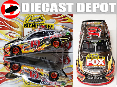 DARRELL WALTRIP 2019 FOX SIGNING OFF SPECIAL DIE-CAST 1/24 ACTION