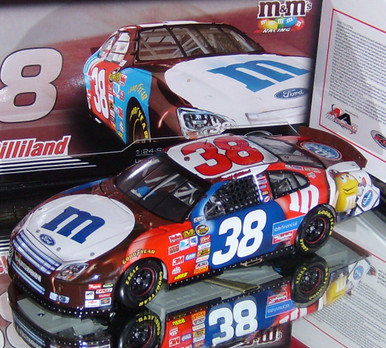DAVID GILLILAND 2007 RED, WHITE & BLUE 1/24 MOTORSPORTS AUTHENTICS