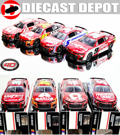 HENDRICK MOTORSPORTS 40TH ANNIVERSARY 4-CAR SET 1/24 ACTION
