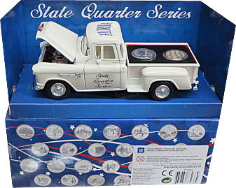 FLORIDA) 2012 STATE QUARTER SERIES COMMEMORATIVE 1955 CHEVY 5100