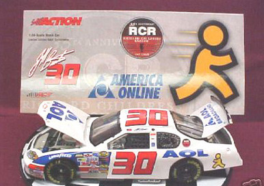 JEFF BURTON 2004 AOL RCR 35TH ANNIVERSARY 1/24 ACTION