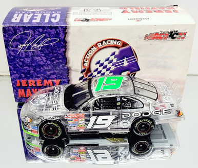 JEREMY MAYFIELD 2002 DODGE CLEAR CAR 1/24 ACTION