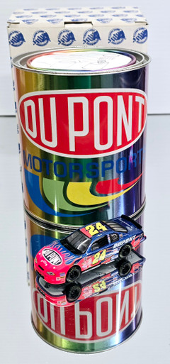 JEFF GORDON 2002 DUPONT CAR IN PAINT CAN 1/64 ACTION DIECAST