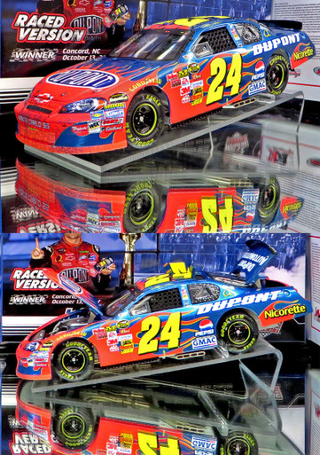 JEFF GORDON 2007 CHARLOTTE WIN DUPONT RACED VERSION 1/24