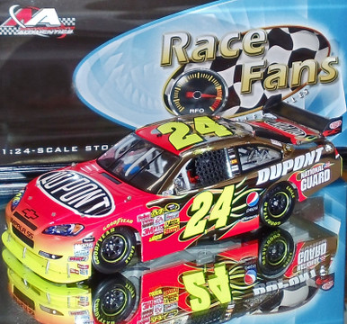JEFF GORDON 2009 DUPONT POLISHED NICKEL (1 OF 96 MADE) 1/24 ACTION