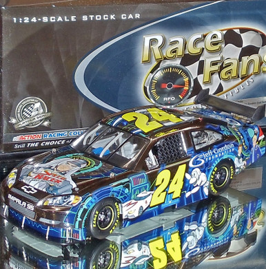 JEFF GORDON 2009 SPEED RACER GUN METAL 1/24 ACTION