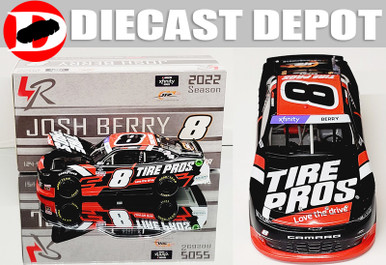 JOSH BERRY 2022 TIRE PROS #8 CHEVY CAMARO 1/24 ACTION COLLECTOR