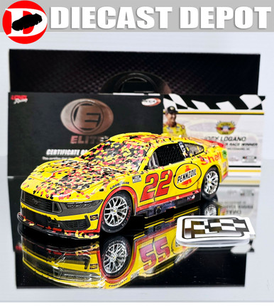 JOEY LOGANO 2024 ALLSTAR RACE NORTH WILKESBORO WIN SHELL RACED
