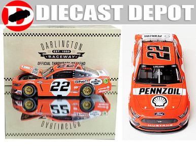 JOEY LOGANO 2021 DARLINGTON RETRO SHELL (MARIO ANDRETTI THROWBACK