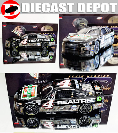 KEVIN HARVICK 2023 HUNT BROTHERS REALTREE BLACK 1/24 ELITE SERIES