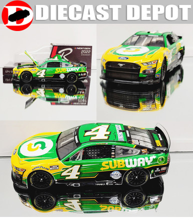 KEVIN HARVICK 2022 SUBWAY #4 NEXT GEN MUSTANG 1/24 ACTION