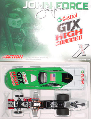 JOHN FORCE 2004 CASTROL FUNNY CAR 1/16 ACTION