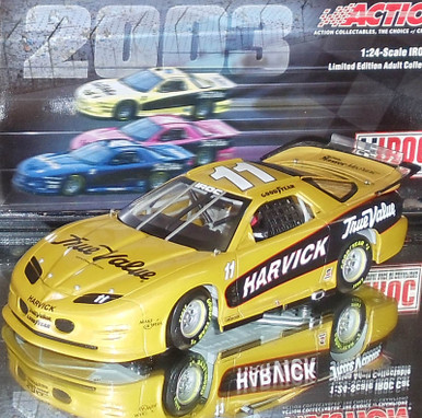 KEVIN HARVICK #11 2003 IROC GOLD FIREBIRD 1/24 SCALE ACTION