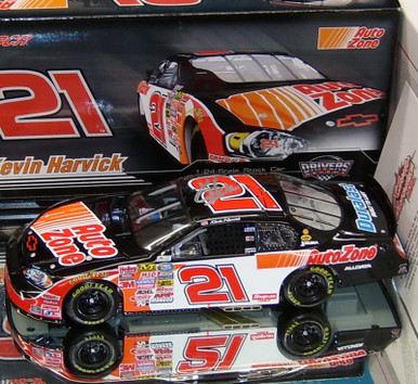 KEVIN HARVICK 2007 AUTOZONE AUTOGRAPHED 1/24 MOTORSPORTS
