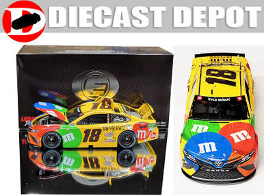 NASCAR 1/24 2018 カイル・ブッシュ #18 M&M's action-racing-kyle-busch-2018-