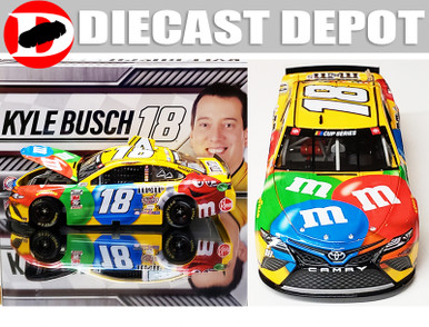 KYLE BUSCH 2020 M&M'S #18 TOYOTA 1/24 ACTION COLLECTOR SERIES