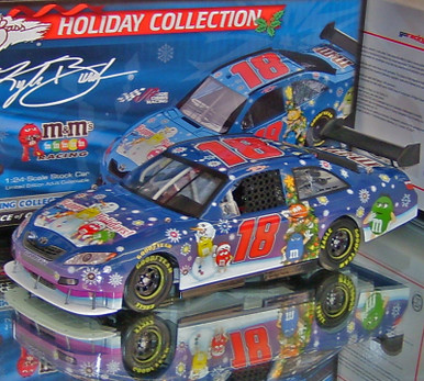 ミニカー KYLE BUSCH 2008 HOLIDAY CAR BY SAM BASS KYLE BUSCH 2008 HOLIDAY CAR BY SAM BASS 1/24 ACTION