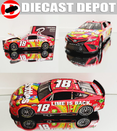 KYLE BUSCH 2022 SKITTLES LIME #18 NEXT GEN CAMARO 1/24